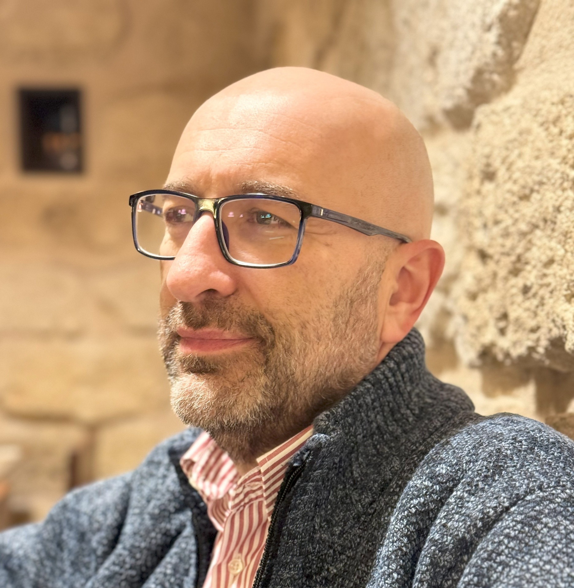 Portrait of Vincenzo Ciceraro, co-founder of TourofSicily